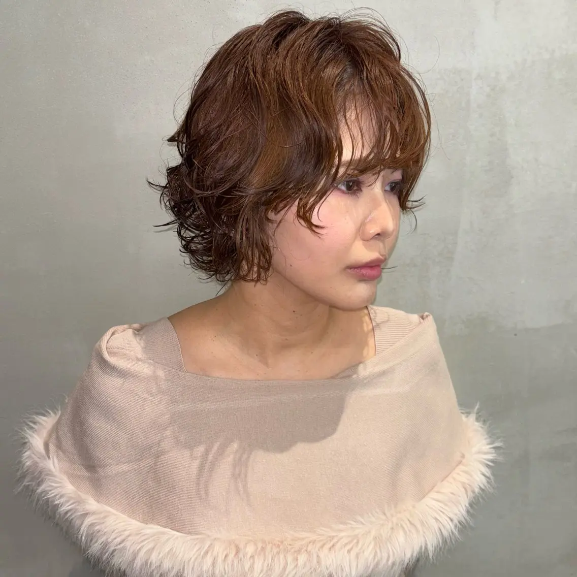 ショート 瑠己杏 :ボブ/ ハイトーンワンカラーのヘアスタイル
