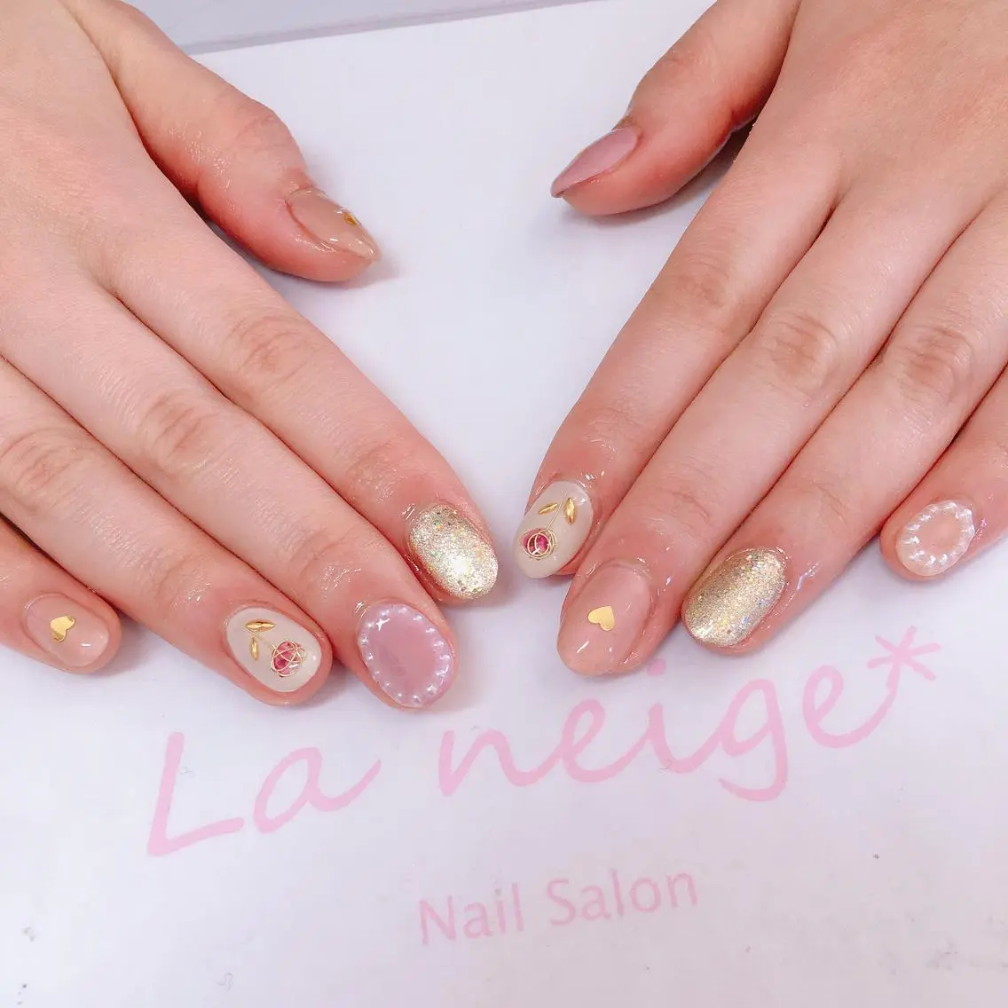 ネイル La neige* yuki 🐩🌙のネイルデザイン
