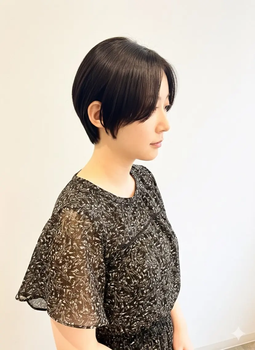 ショート カラー カット トリートメント 脱・パサつき髪/小塚 美容室難民の方はぜひのヘアスタイル