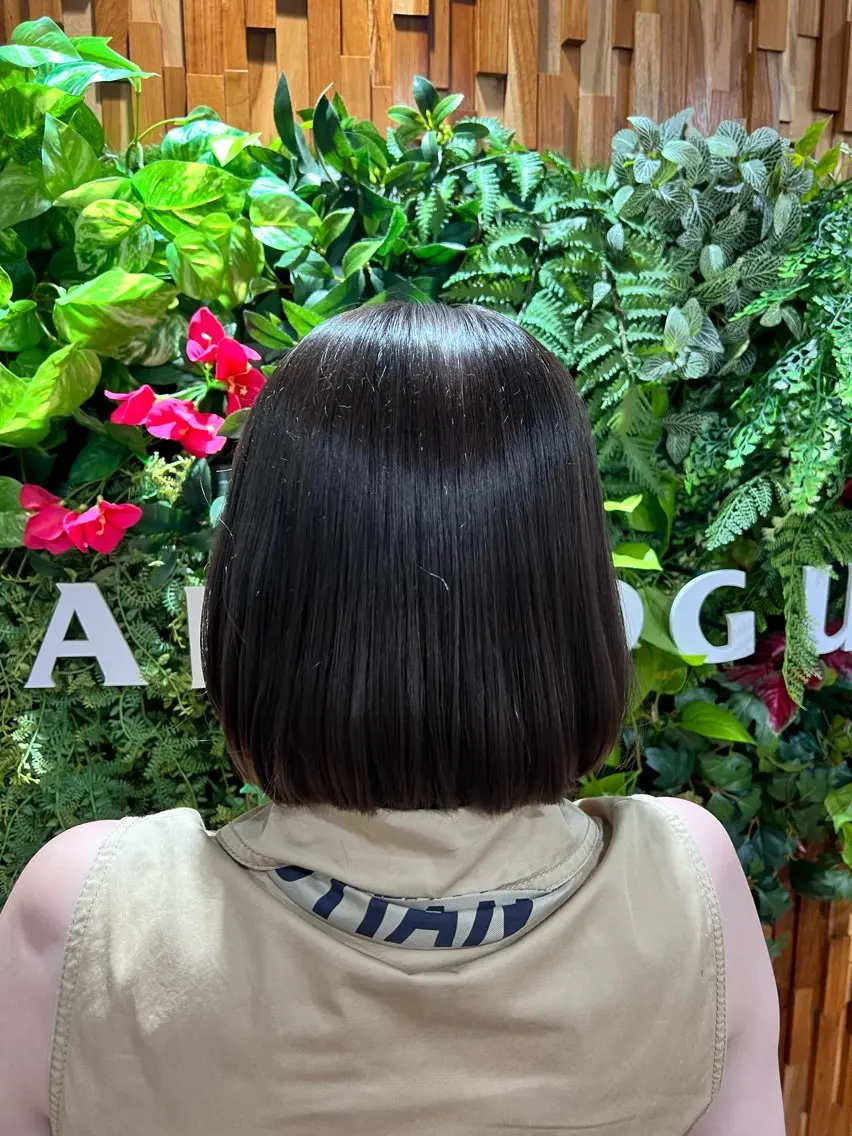 ショート カット ヘアカラー ふなき あすかのヘアスタイル
