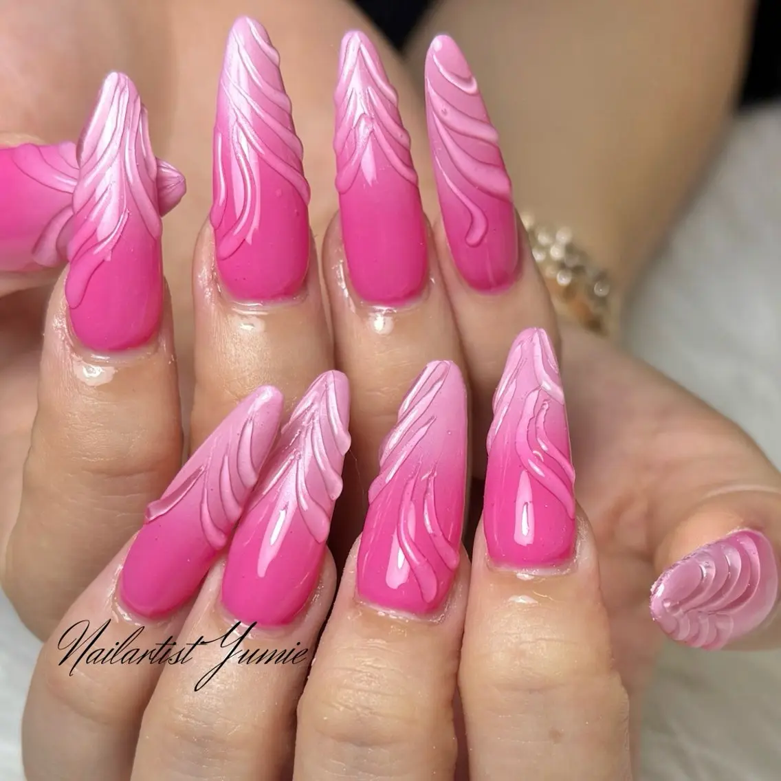 ネイル ハンドネイル NAILSALON en+沖縄市美原のネイルデザイン