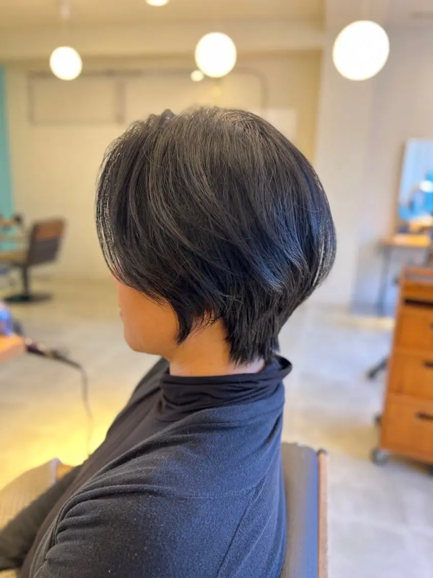 ショート 【good!】代表 あくつのヘアスタイル