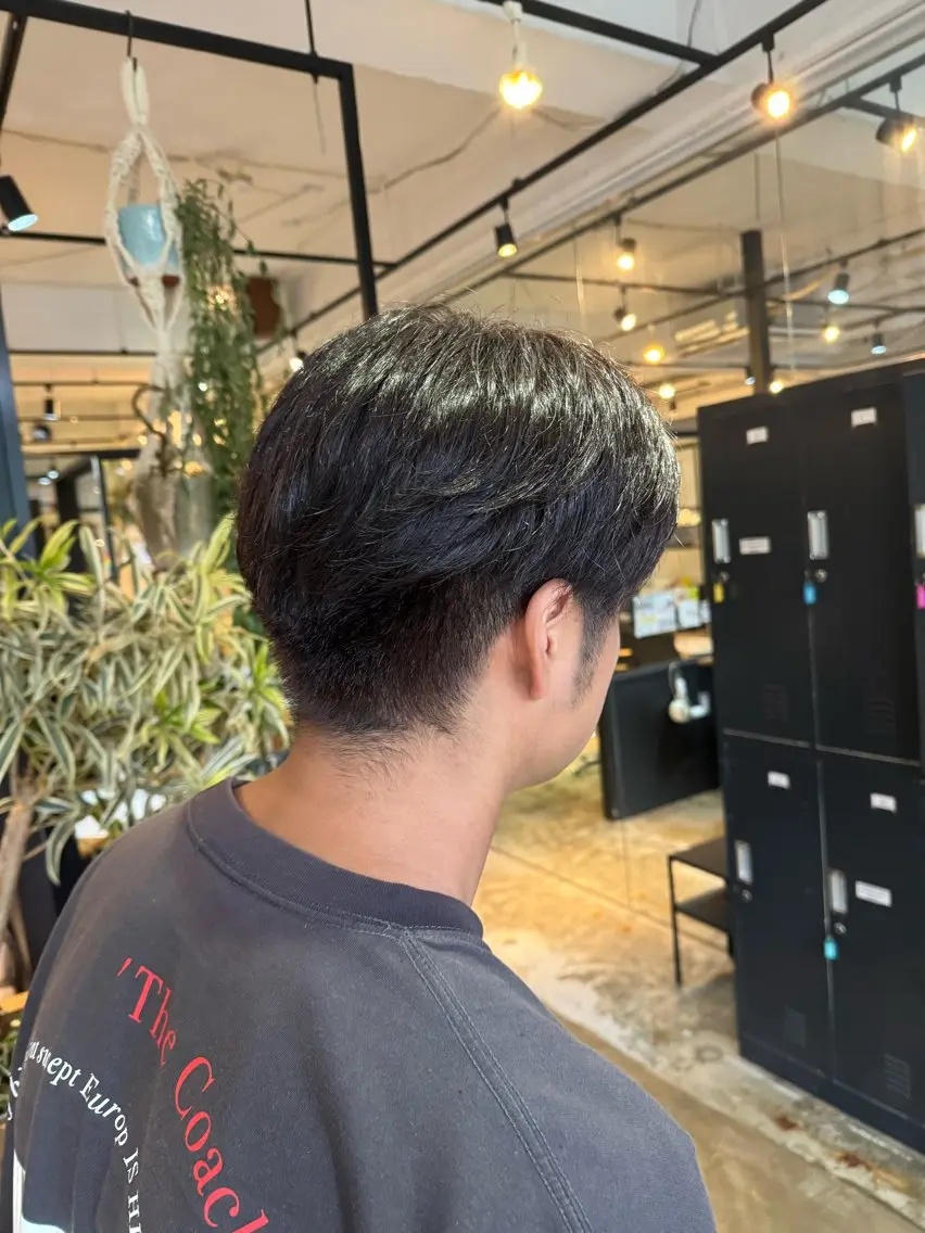 メンズ ヘアカラー ✨️FERIA桃山台 💗✄🦋谷尾大華のヘアスタイル