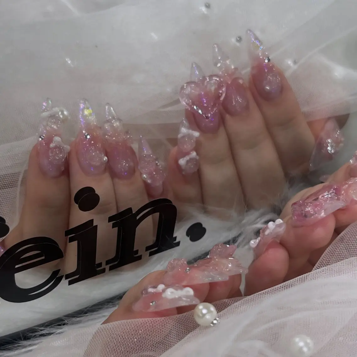 ネイル ハンドネイル 🧁fein. nana🩵のネイルデザイン