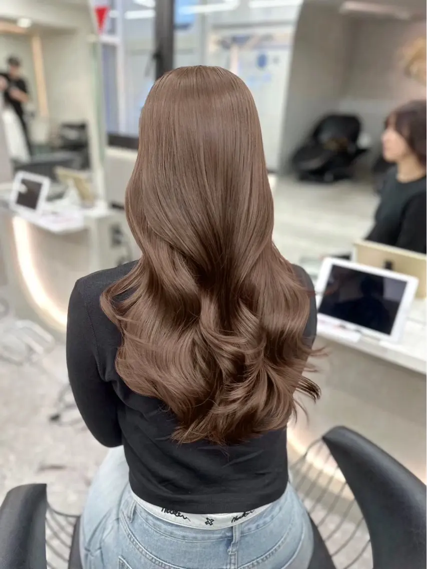 ロング ヘアカラー 🪽ショウヤ🪽 /ブリなしダブル🌟のヘアスタイル
