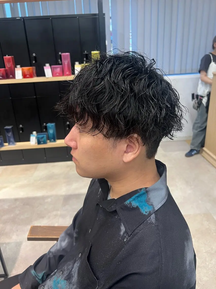 ⛓👦🏻メンズ限定👦🏻⛓カット➕ツイストスパイラルパーマの写真
