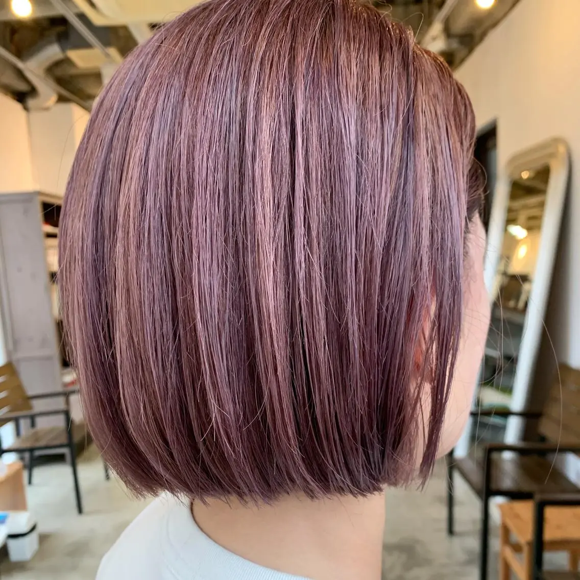 ショート ヘアカラー フリーランス 美容師 cayocoのヘアスタイル