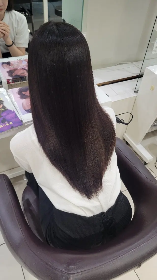 セミロング 髪質改善 池田 翔汰のヘアスタイル