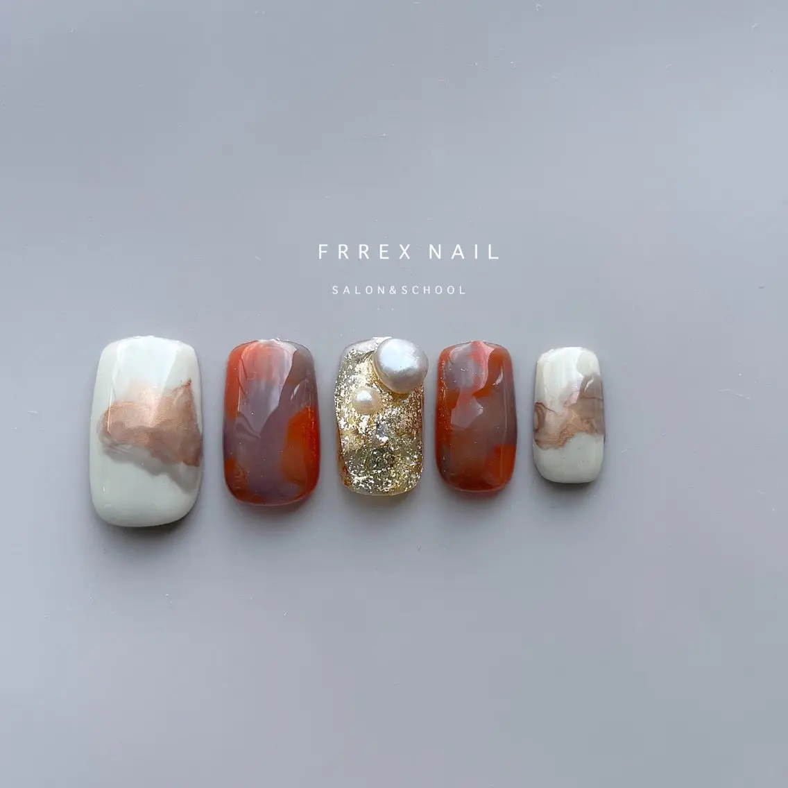 ネイル ハンドネイル ハンドケア freex nail /ニュアンス/個性派のネイルデザイン