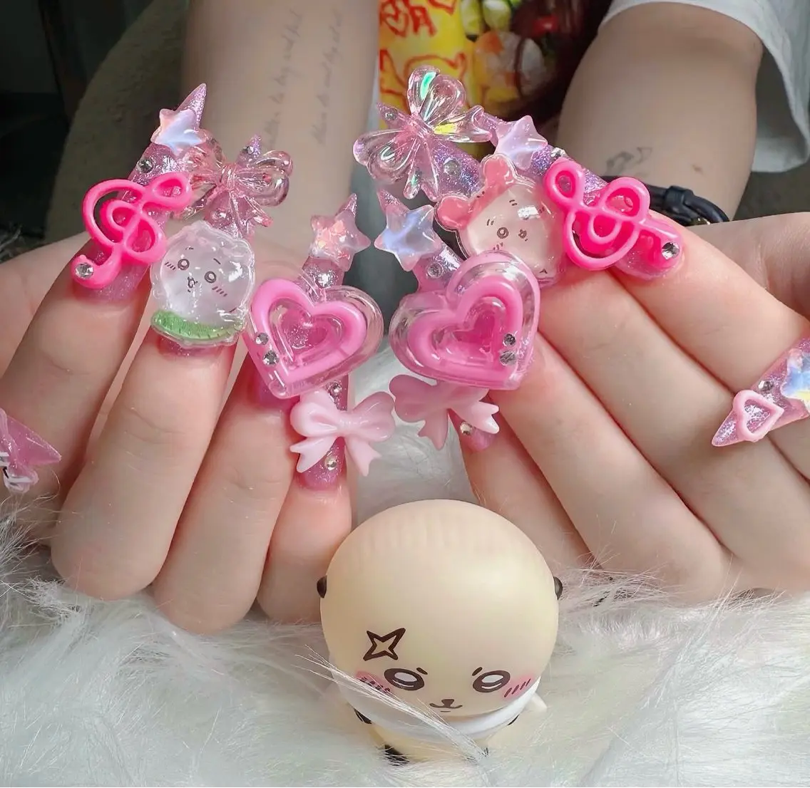 ネイル フットネイル フレンチネイル グラデーション 韓国ネイル ロングネイル ハンドネイル Hani Nail Salonのネイルデザイン