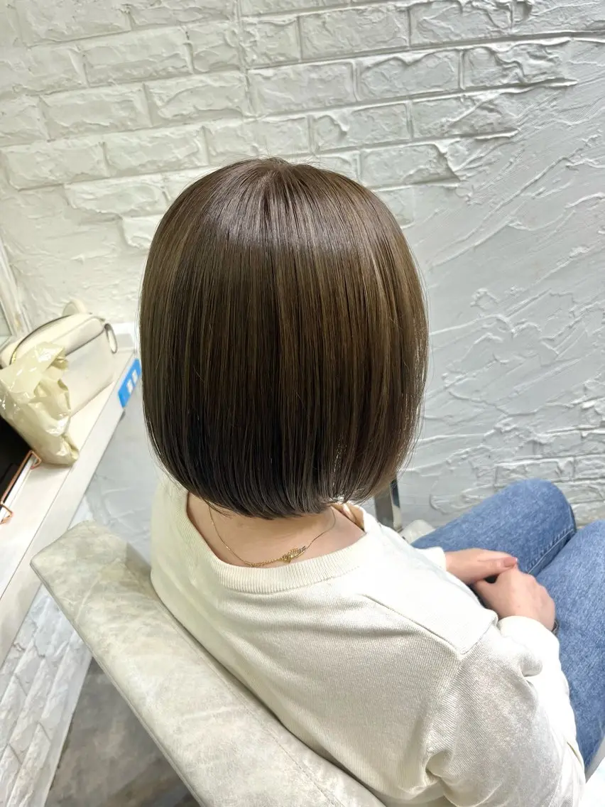 ショート カラー ヘアカラー ヘッドスパ 🩵aiko / モデル募集中️🩵のヘアスタイル