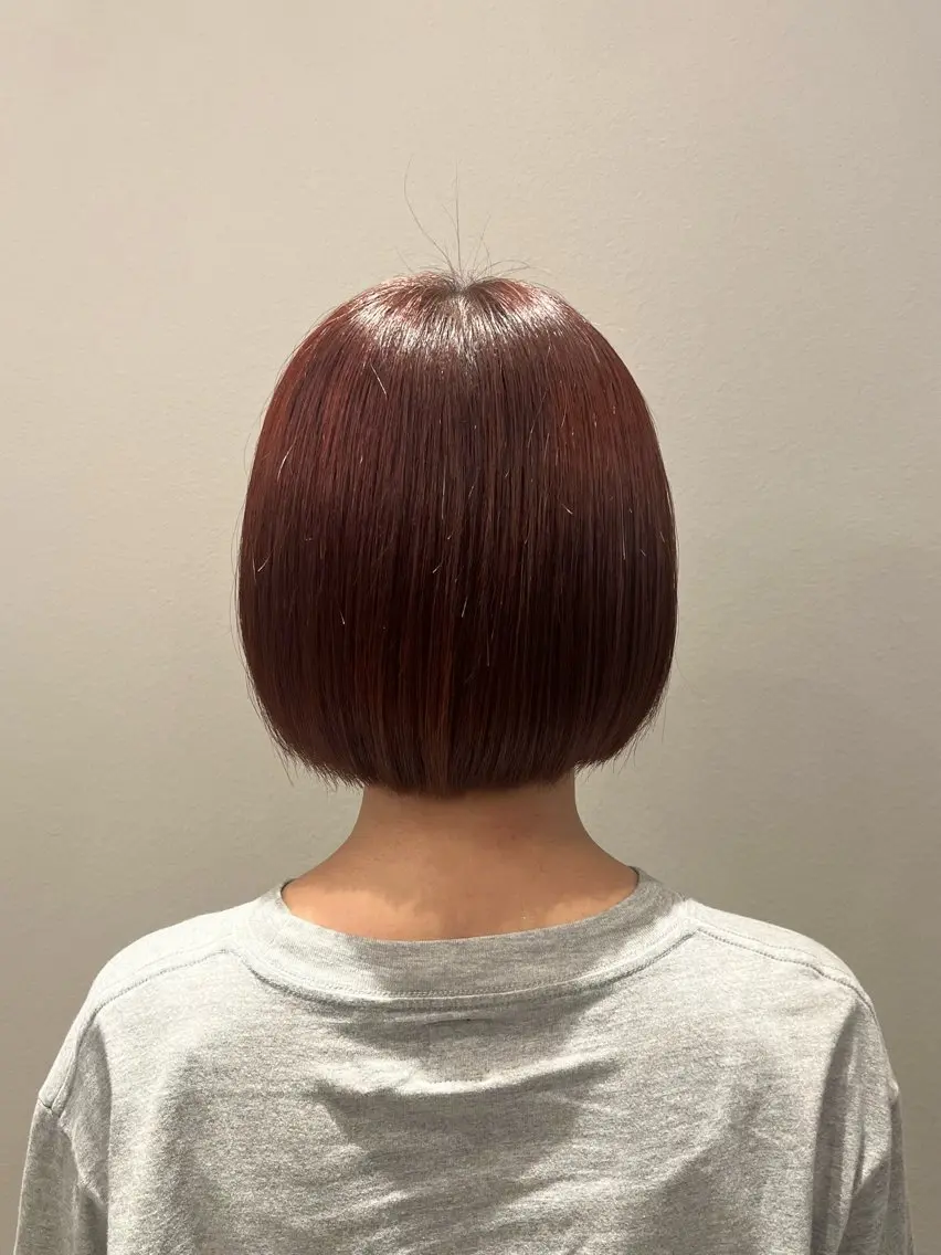 ミディアム カラー カット ヘアカラー 顔周り/ガーリー /ヘアメ/あつはのヘアスタイル