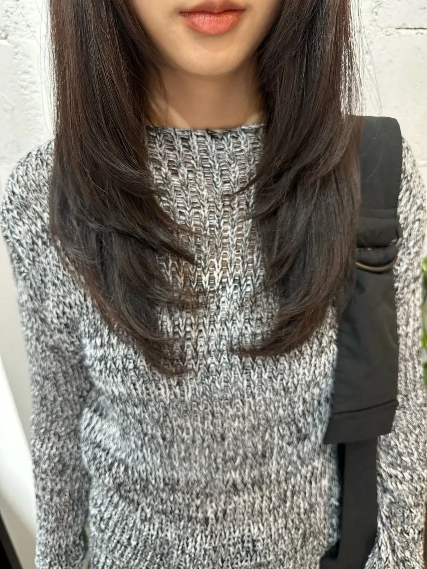 セミロング 福西晃希 【艶髪・髪質改善】のヘアスタイル