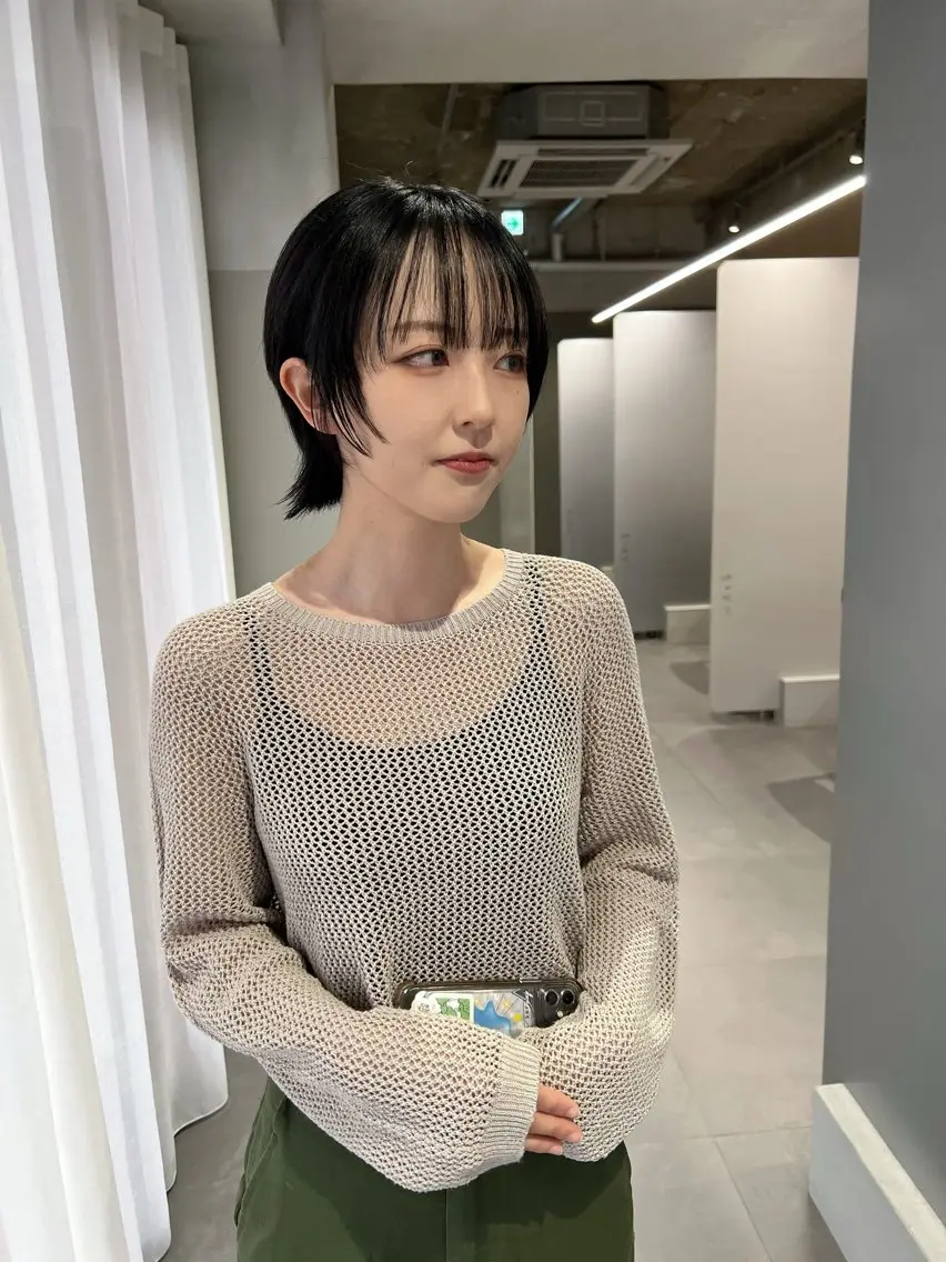 ショート 🐺立川のウルフ屋 さん🐺おかみ🐺のヘアスタイル