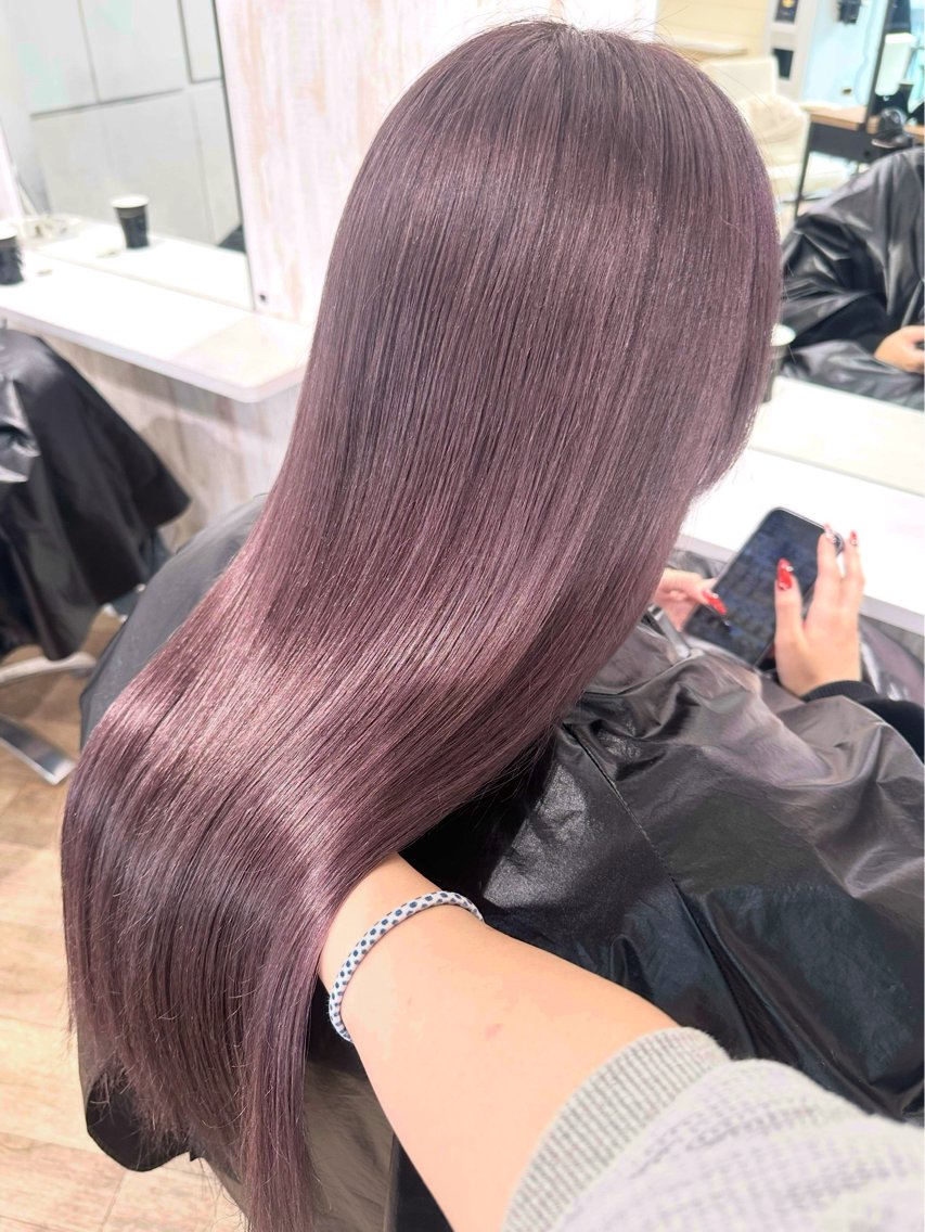 ロング 💛NOZOMI💛 ハイトーンカラーのヘアスタイル