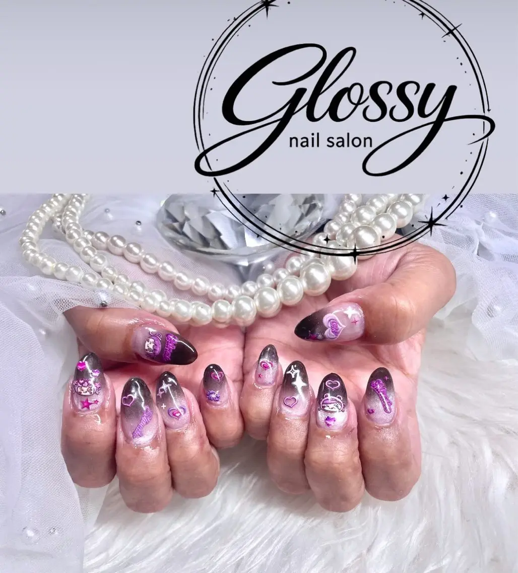 ネイル nail salon Glossy.みくのネイルデザイン