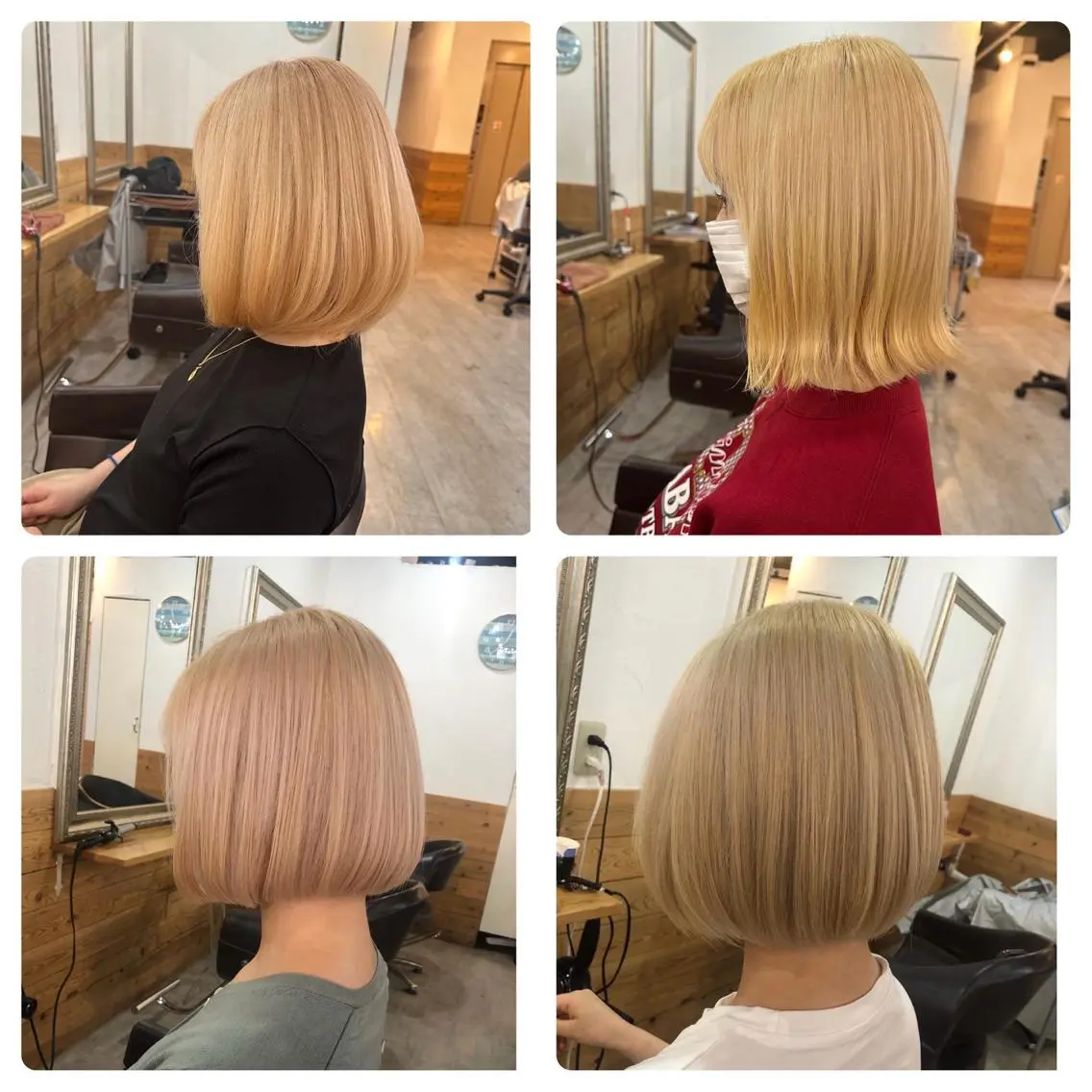 ショート カラー ヘアカラー トリートメント 髪質改善&ブリーチ 伊勢 祐一郎のヘアスタイル