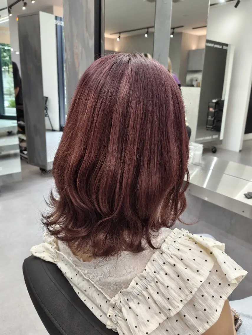 カラー ヘアカラー トリートメント ✟ MITSUI KURUMI ✟のヘアスタイル