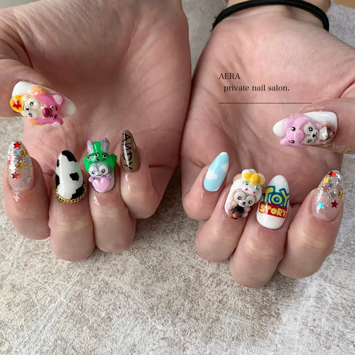 ネイル AERA nail shino🐱⸝꙳のネイルデザイン