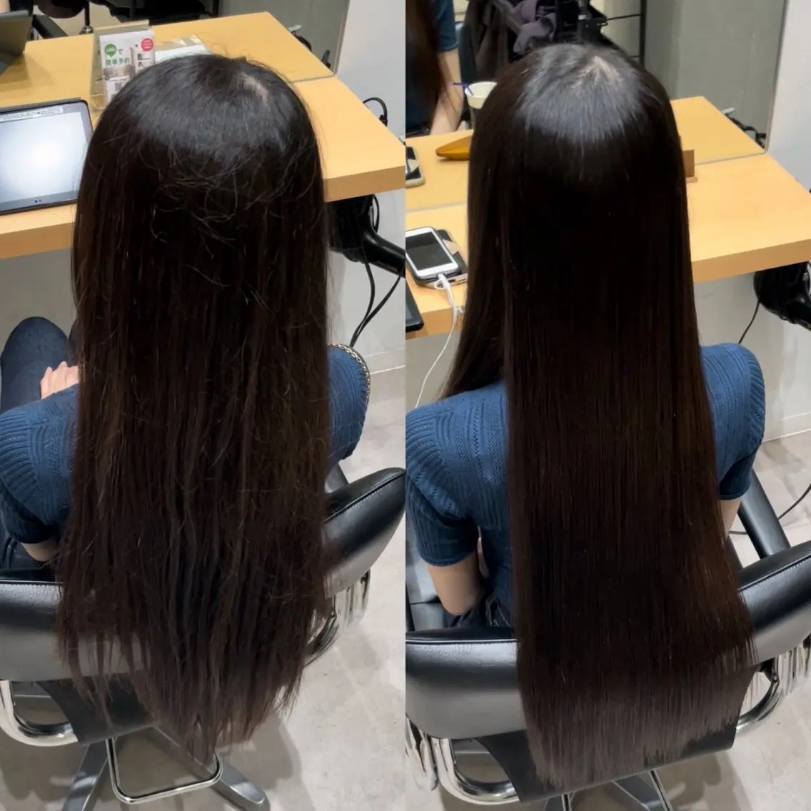 ミディアム 髪質改善 トリートメント 酸熱トリートメント 髪質改善ヘアケア 艶髪特化/上田のヘアスタイル