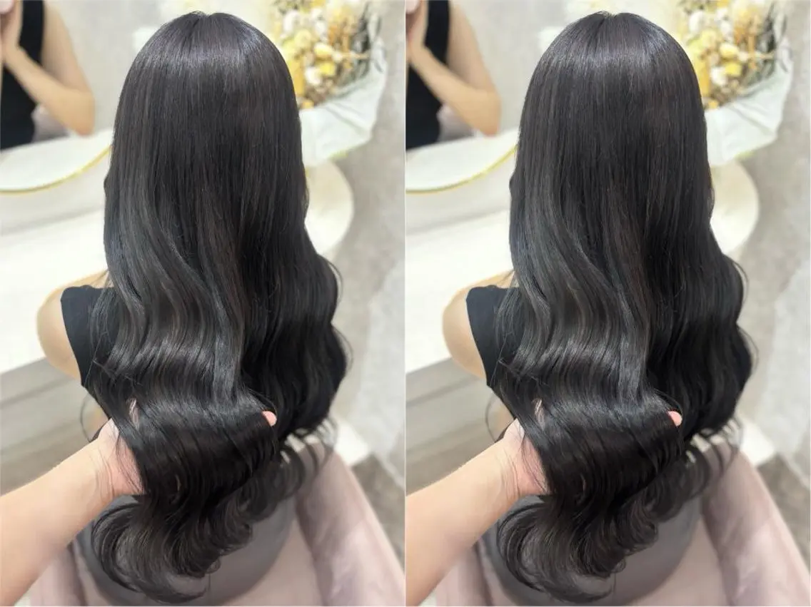 ロング カラー 相澤 咲希のヘアスタイル