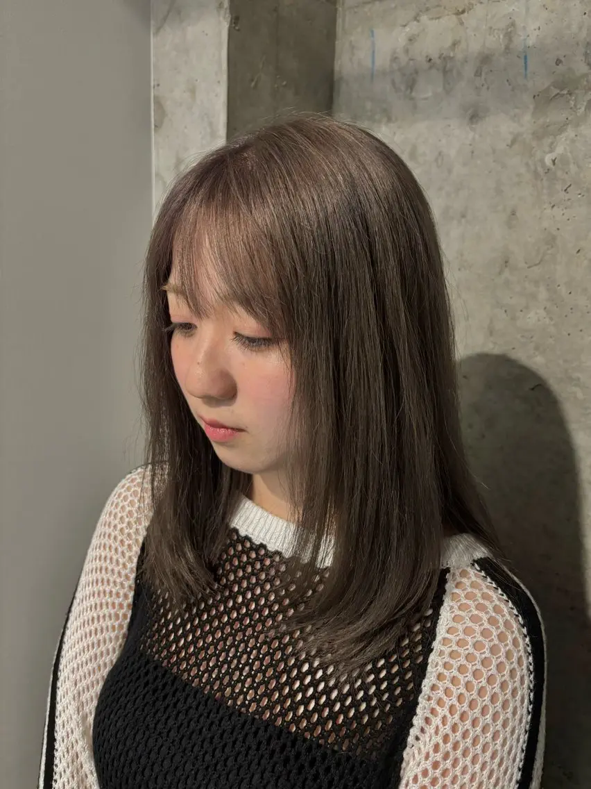 セミロング カラー ヘアカラー レイヤーカット募集/ ヘアアレンジ☆ リサのヘアスタイル