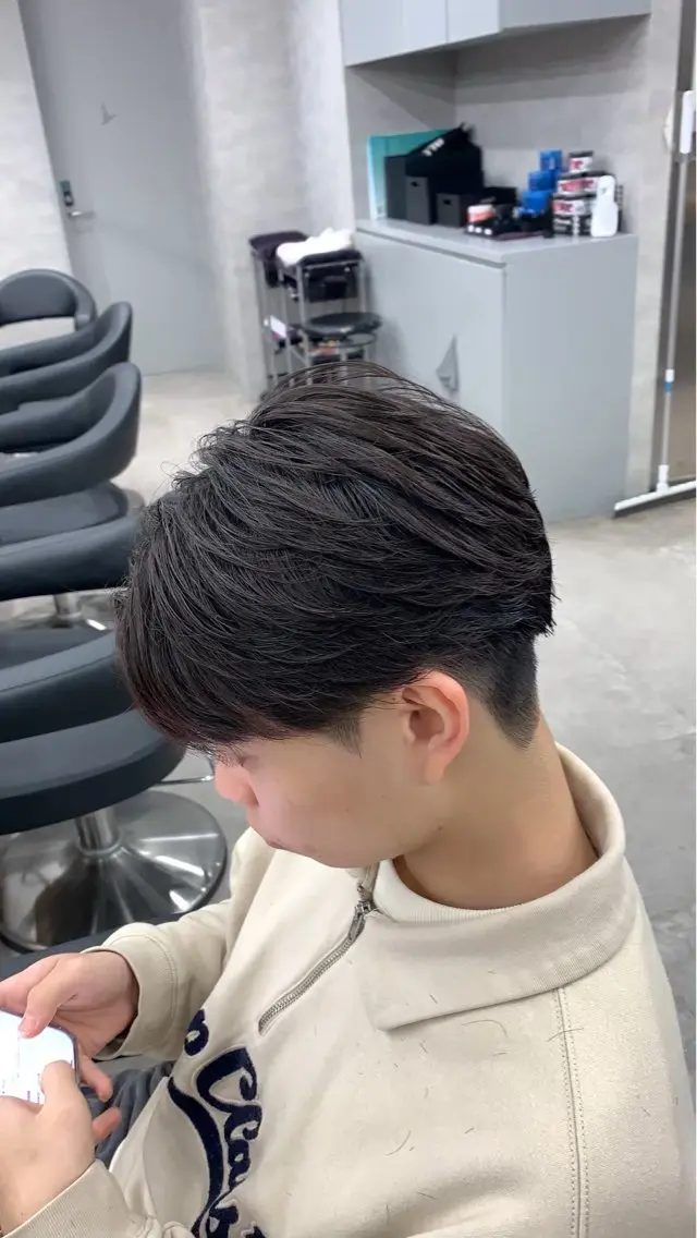 メンズ 青栁 仁也のヘアスタイル