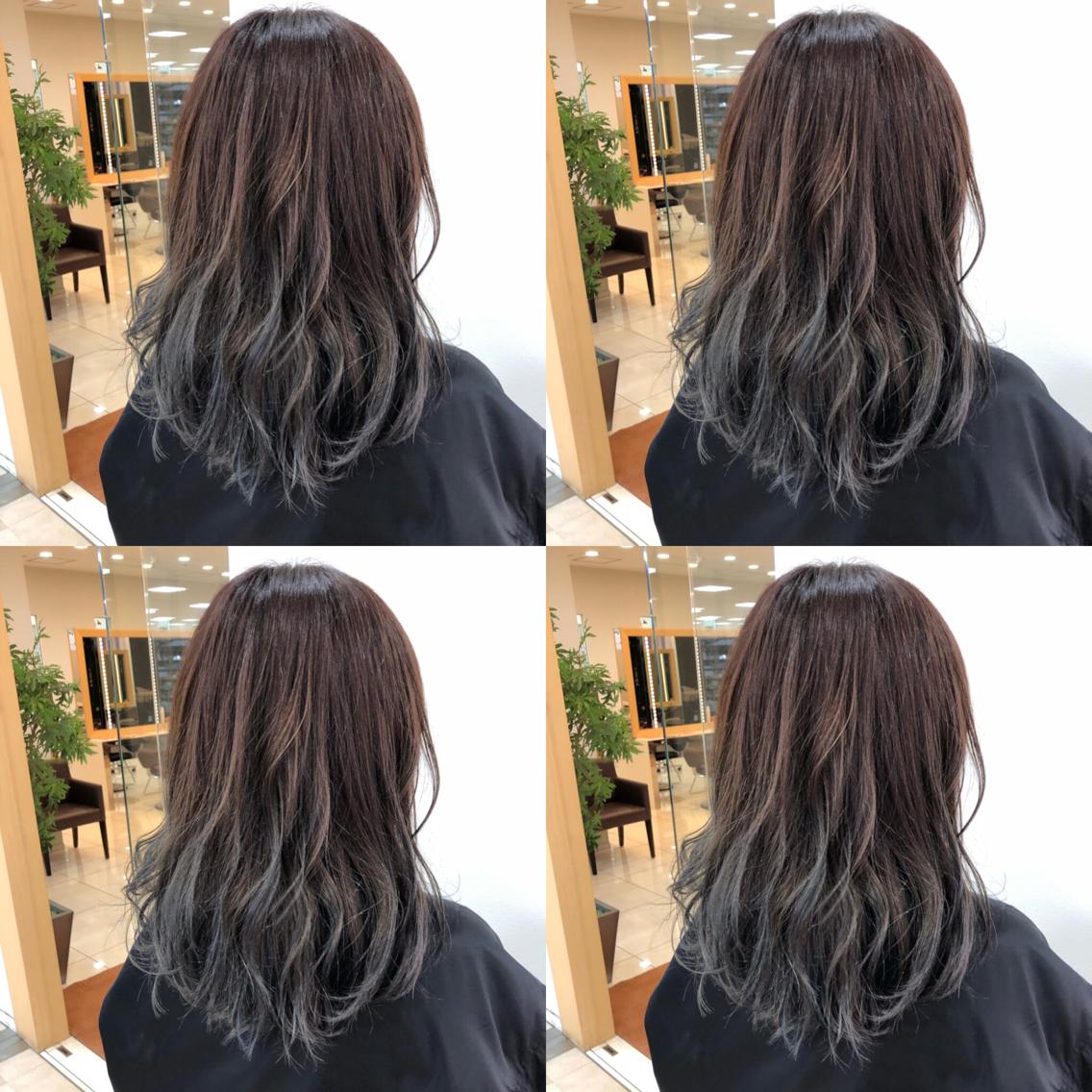 ロング 植田 敬太のヘアスタイル