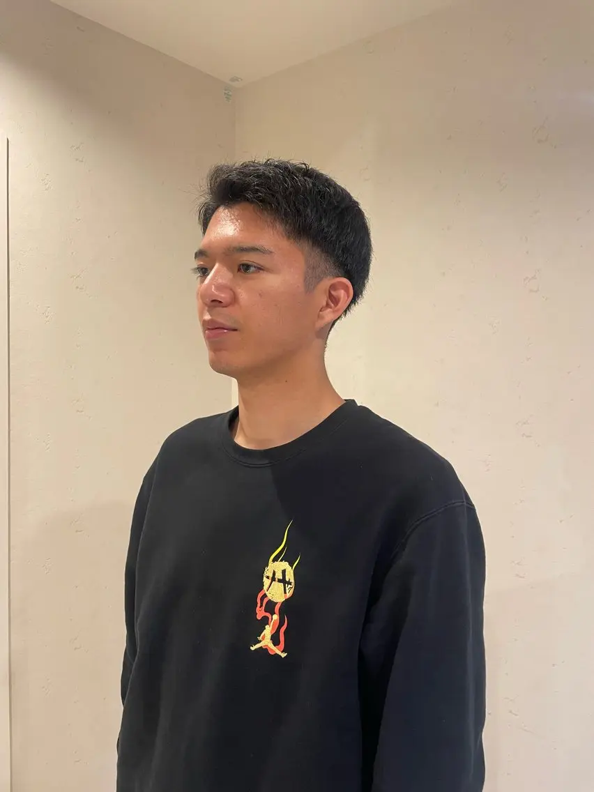 メンズ 渋谷 留菜のヘアスタイル