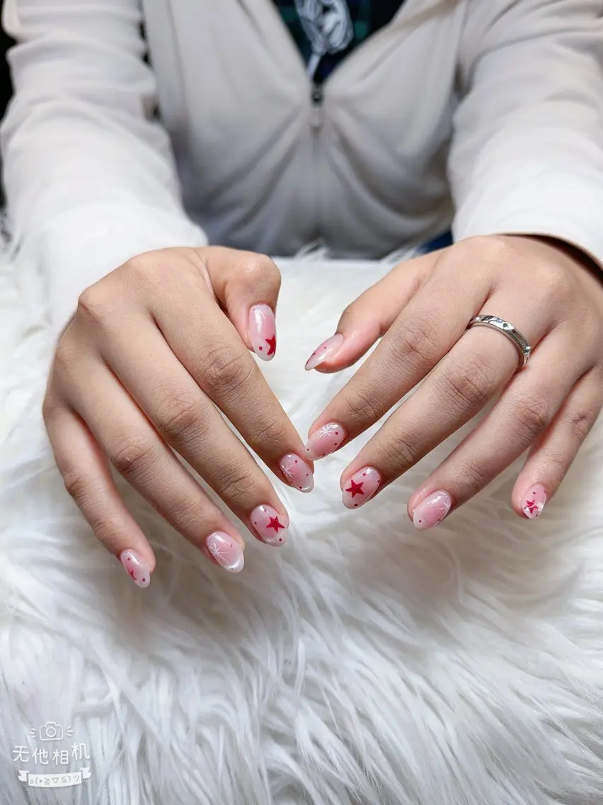 ネイル 長さ出し フレンチネイル グラデーション 韓国ネイル マグネットネイル ハンドネイル VB HEAVEN nailのネイルデザイン