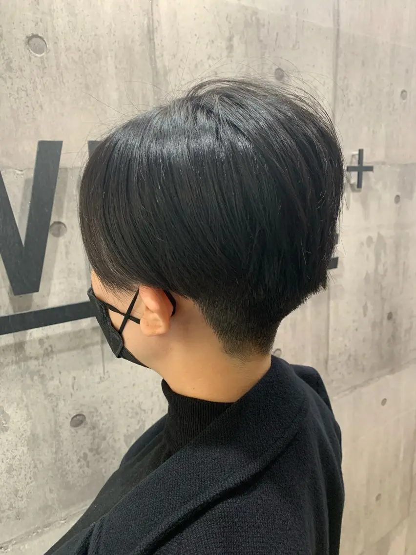 ショート 髪質改善/ウスイ アイキ/_WHITEのヘアスタイル