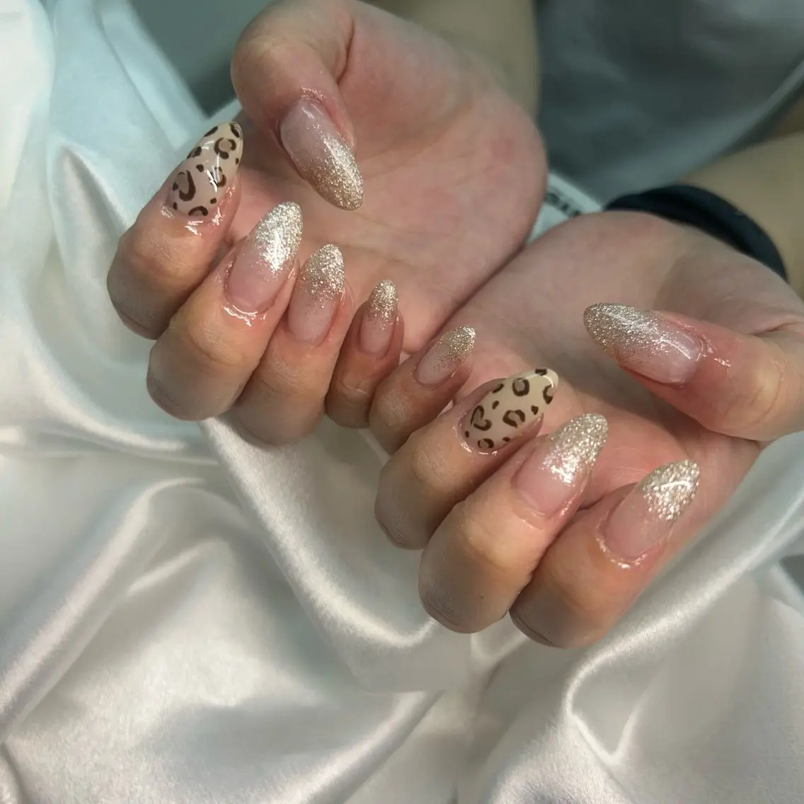 ネイル アニマル柄 ハンドネイル y’sbeauty 本町店のネイルデザイン