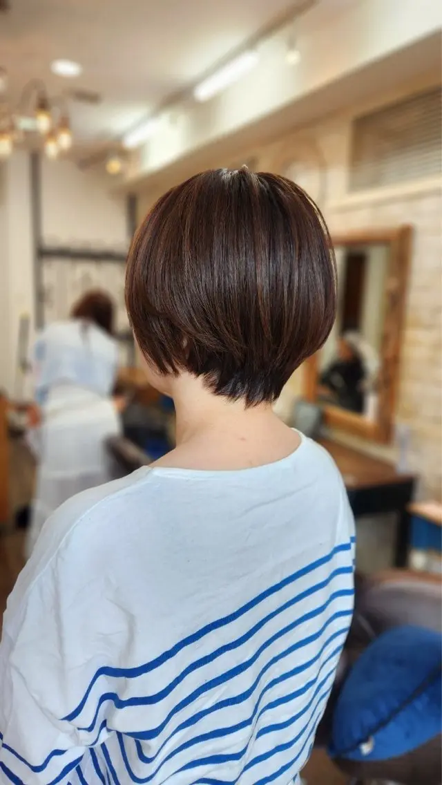 ショート 銀座マンツーマン♡ 艶髪/佐藤カコのヘアスタイル