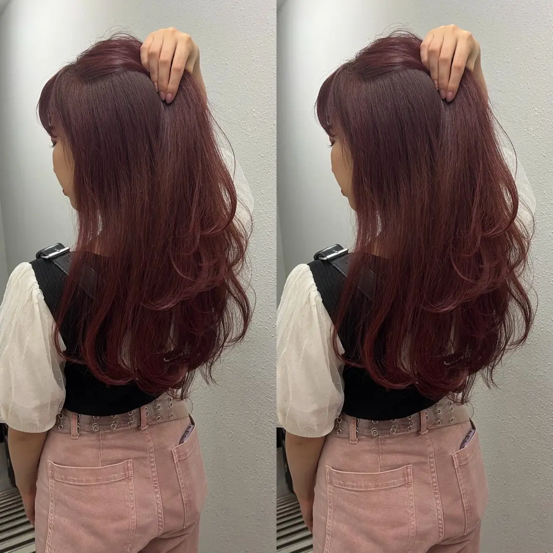 セミロング ヘアカラー トリートメント レイヤー×透明感 Tatsuya💫のヘアスタイル