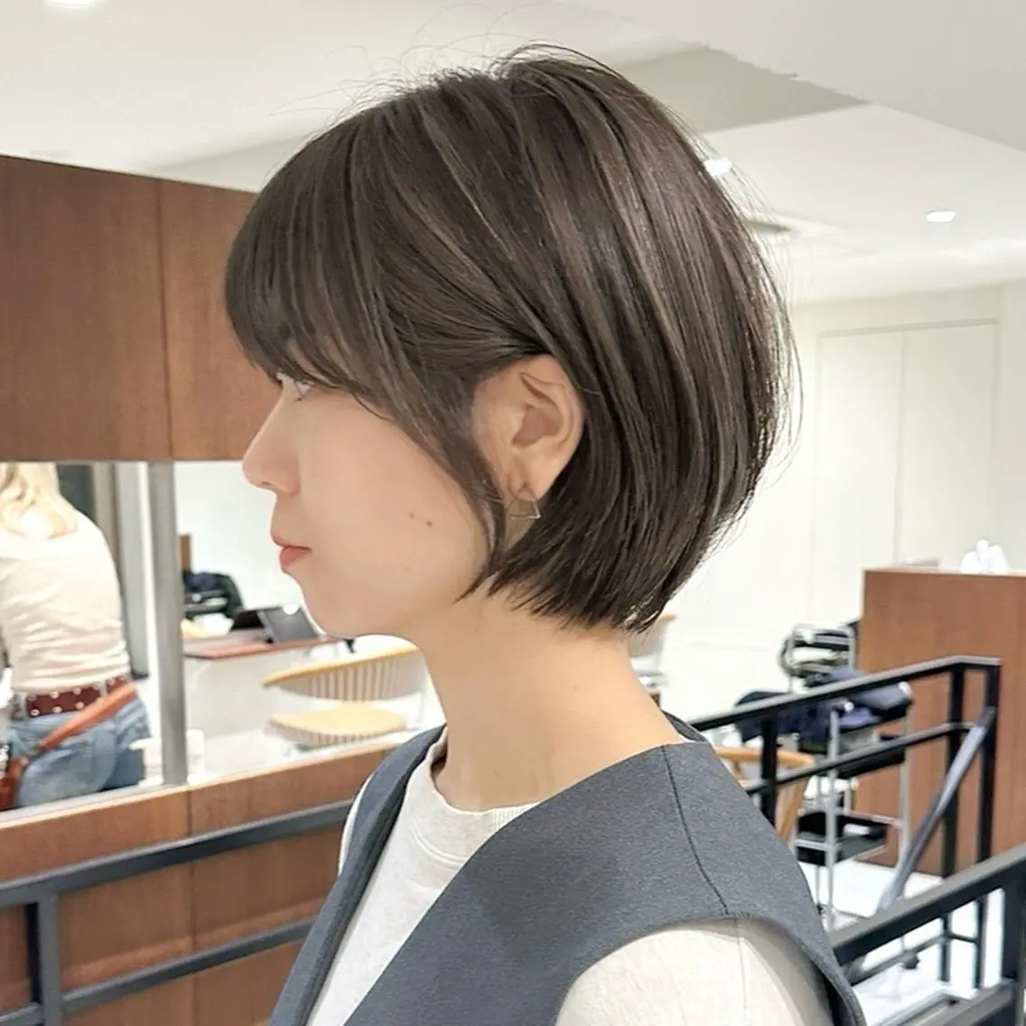 ショート カット ヘアカラー ショート特化✨ 津々美のヘアスタイル