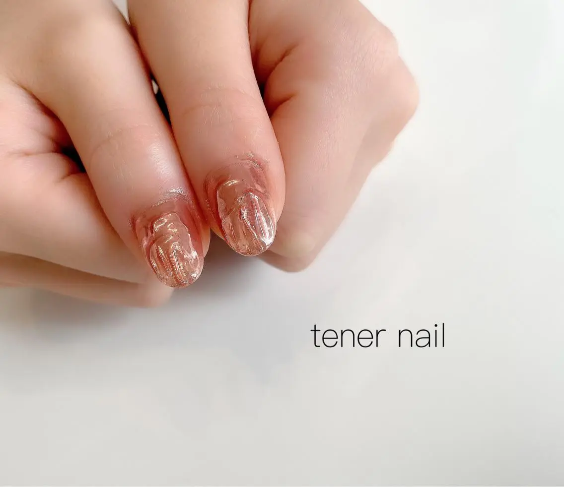 ネイル ミラーネイル テネルネイル tener nailのネイルデザイン