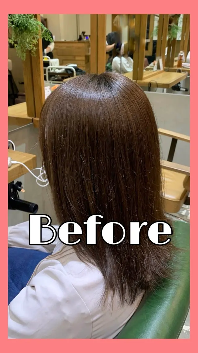 セミロング カット ヘアカラー トリートメント ✂️RIKUKI🎨 【駒込美容師🎀】のヘアスタイル