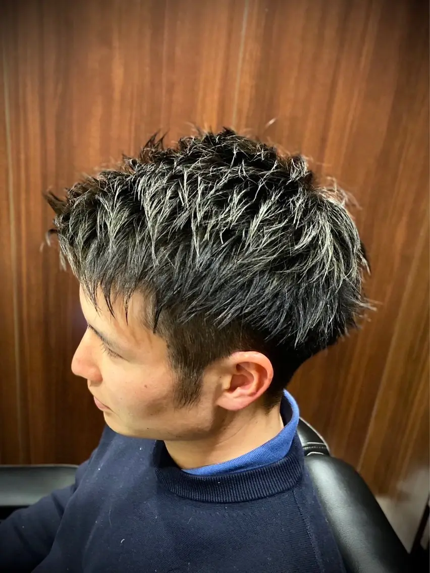 メンズ 三瓶まい  メンズ/ レディースカット✂️のヘアスタイル