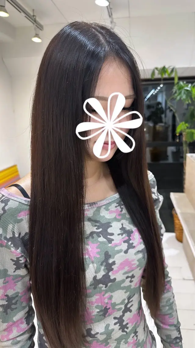 ロング カラー ベージュカラー ブリーチ ブラウンカラー ブリーチなしカラー 髪質改善 ブリーチ/ハイトーン ⚗️HARUKAのヘアスタイル