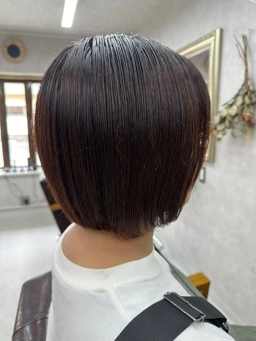 ショート カラー 髪質改善 髪質改善サロン Lien深井店のヘアスタイル