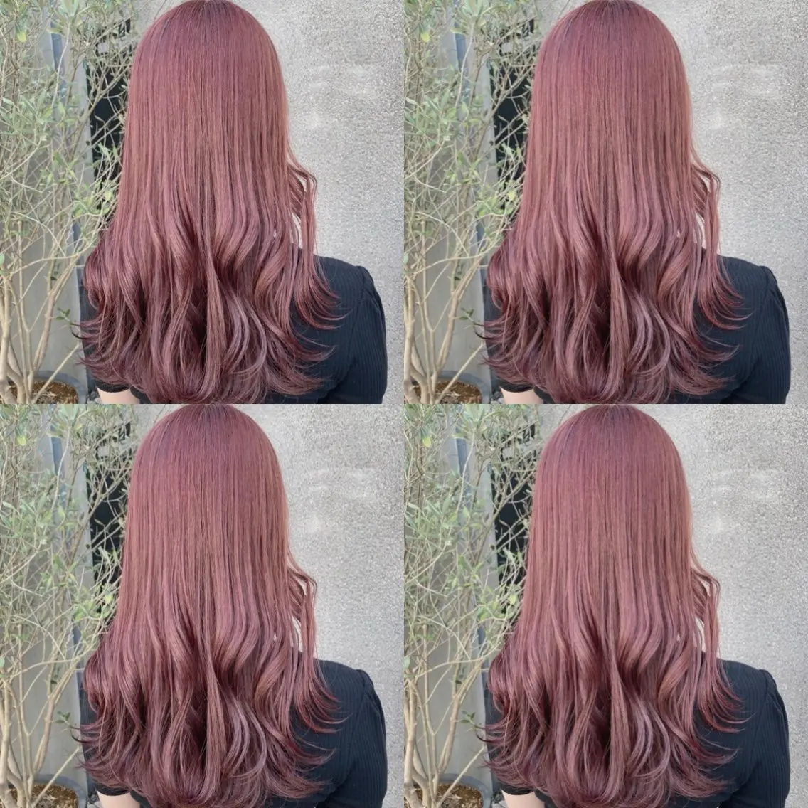 セミロング ヘアカラー トリートメント ヘッドスパ 透明感♡グレージュ ♡ミルクティー♡のヘアスタイル