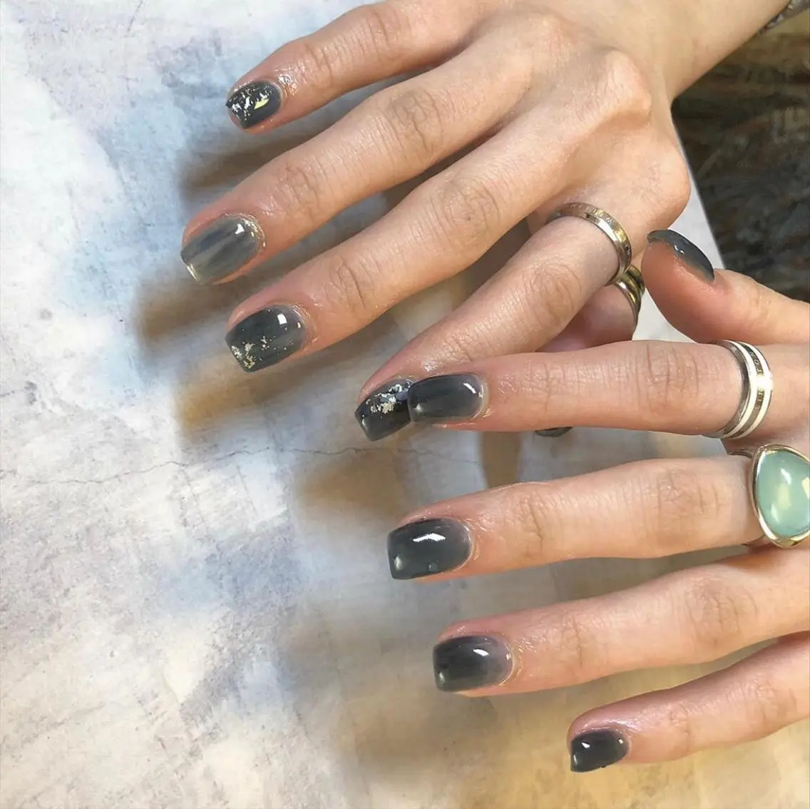 ネイル ニュアンスネイル nail salon granveilのネイルデザイン