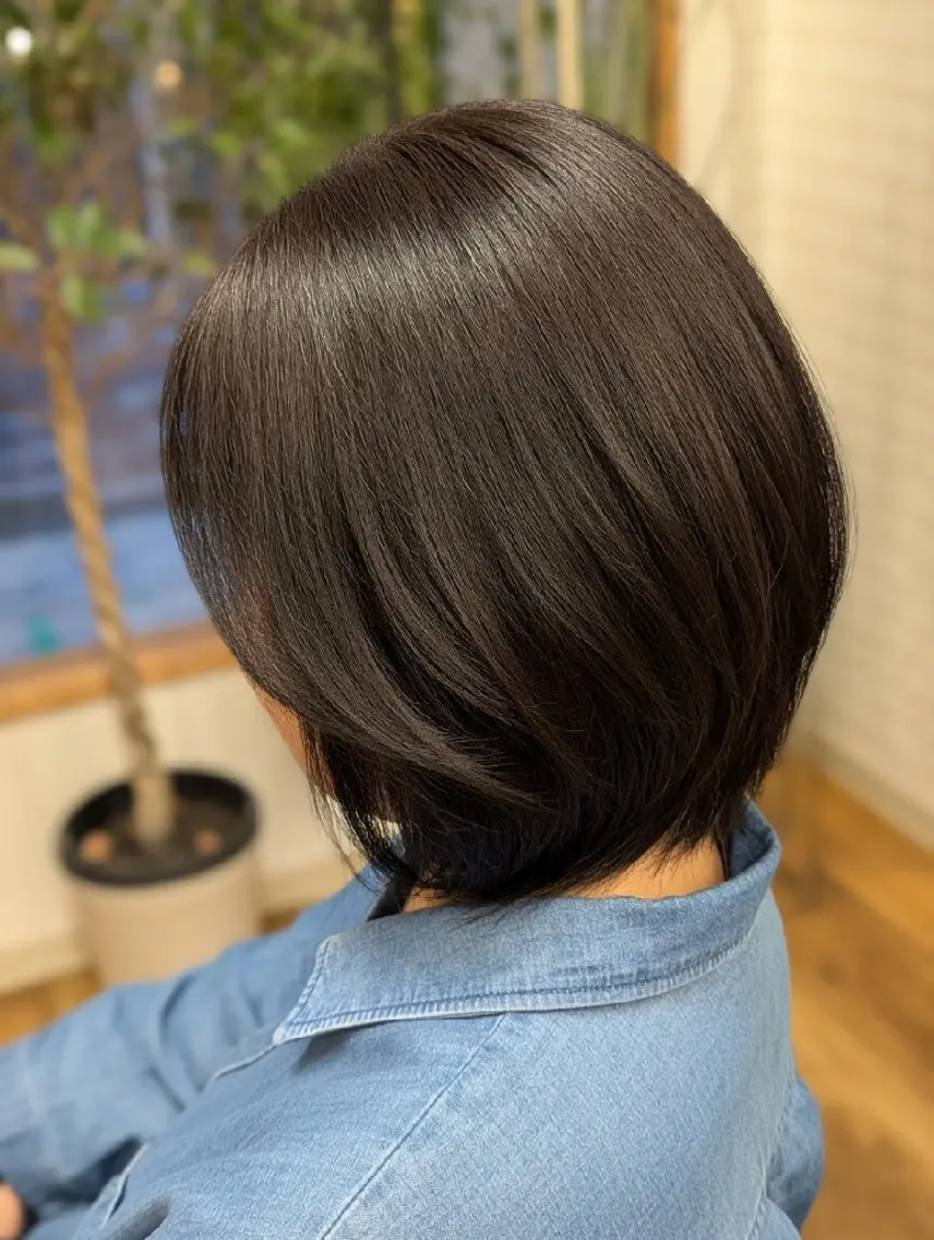 ショート ショートヘア ウルフカット カット 縮毛矯正 トリートメント 根岸 進のヘアスタイル