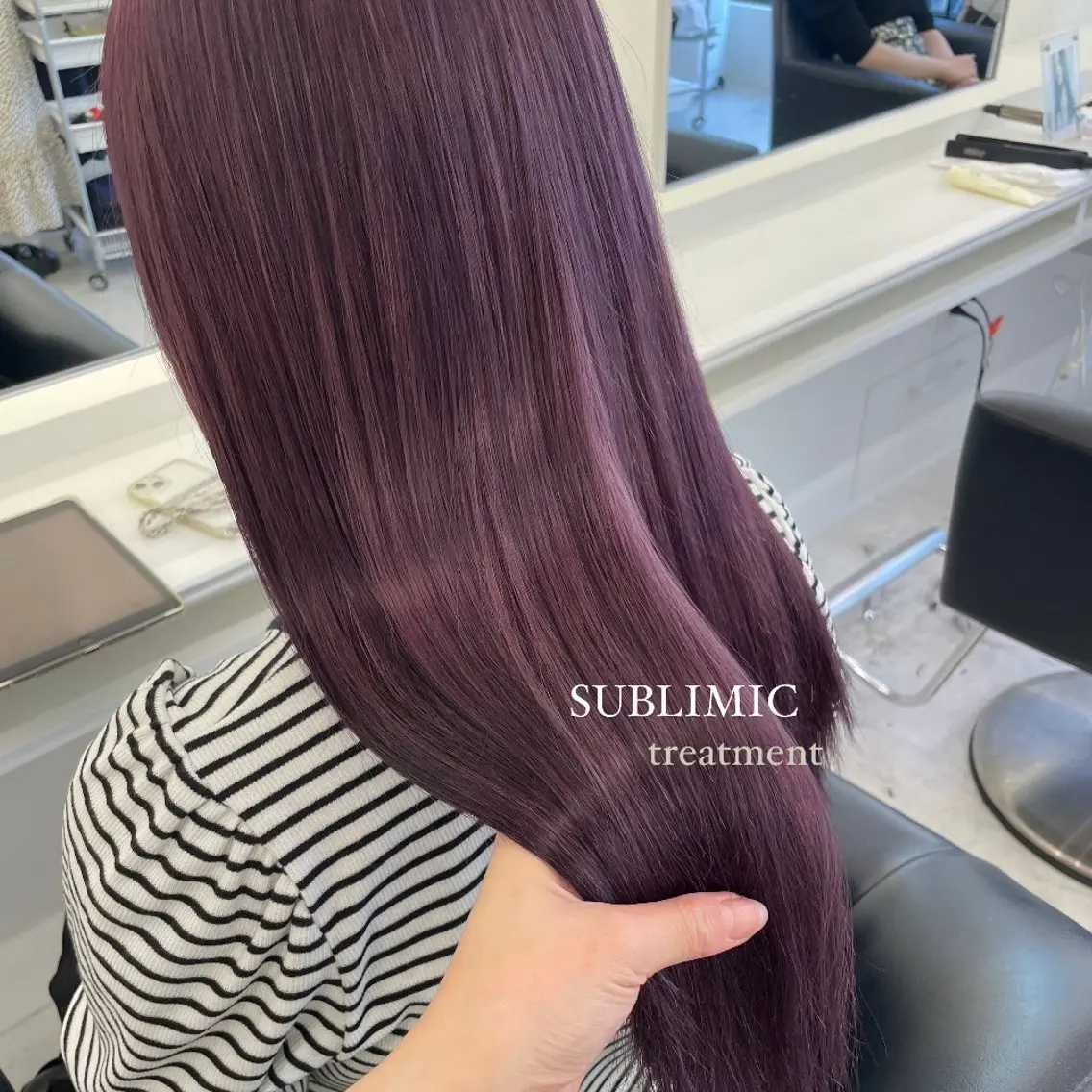 【透明感ワンカラー】+【SUBLIMICtreatment】🪄🎀の写真