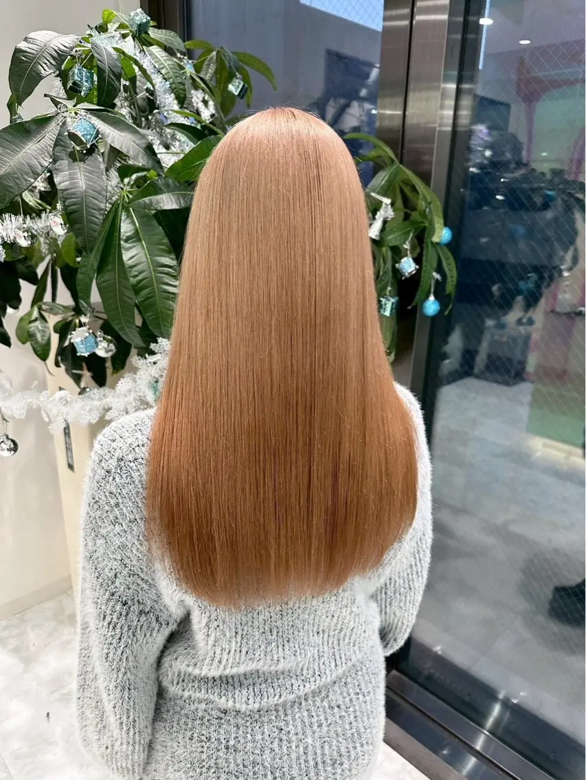 ロング カラー ヘアアレンジ 🧸ミルクティー特化 🧸MASAKIのヘアスタイル