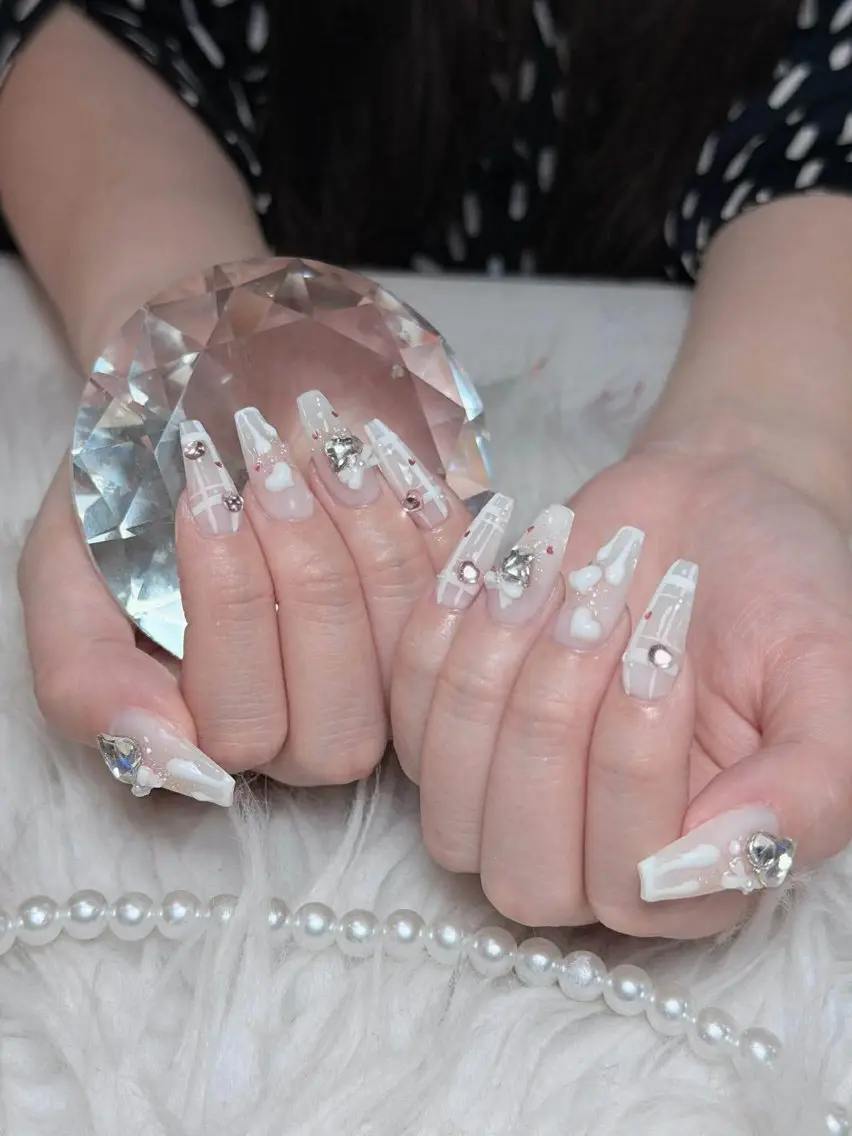 ネイル キラキラネイル 韓国ネイル マグネットネイル 夏ネイル ワンホンネイル ハンドネイル Sully Nail  Labのネイルデザイン