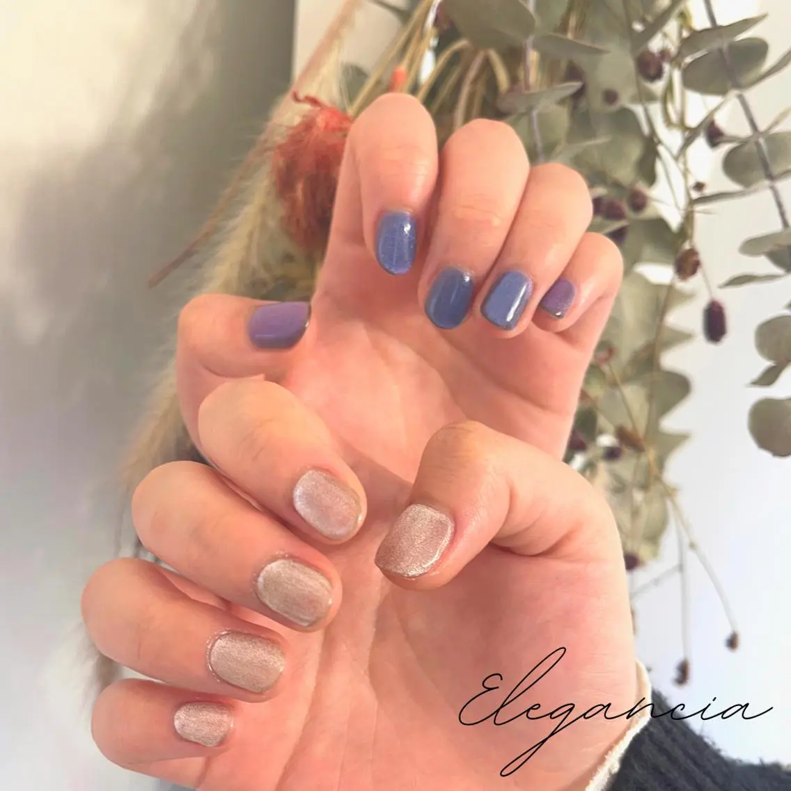 カラー ネイル ハンドネイル Elegancia. Hiromiのネイルデザイン