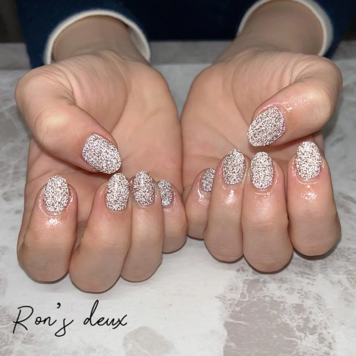 ネイル フラッシュネイル Ron's nail 笹岡のネイルデザイン