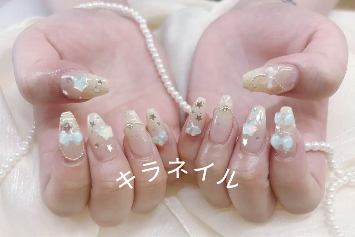 ネイル 🎀CoCo 🎀ミニモ限定金額のネイルデザイン