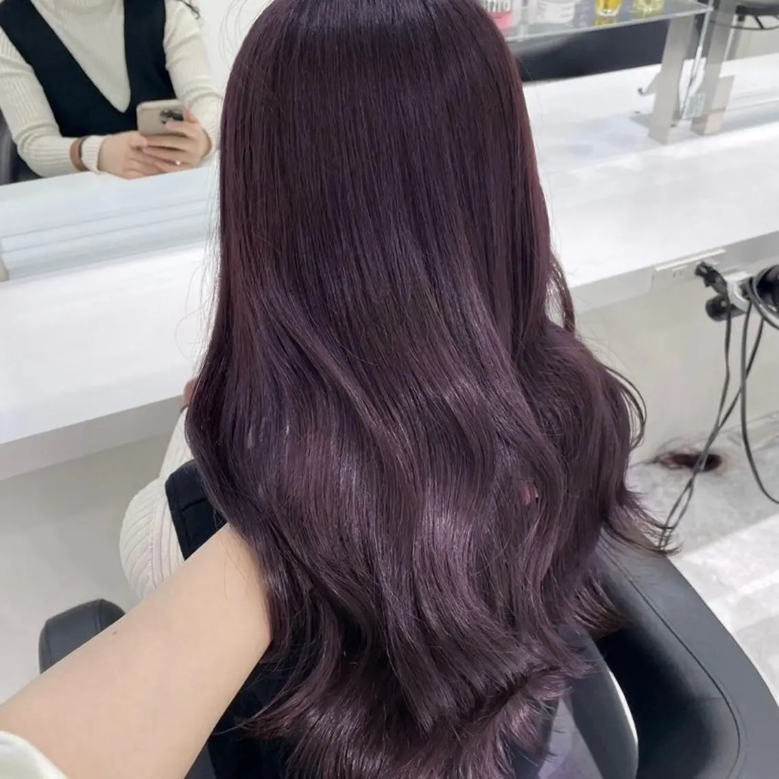 ロング カラー ケアカラー ヘアカラー ヘッドスパ ヘアセット 似合わせstyle ❤︎misaki❤︎のヘアスタイル